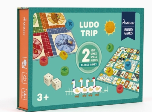 COFFRET 2 EN 1 : JEU DE L'OIE / PETITS CHEVAUX