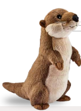 LOUTRE DRESSEE 20 CMH