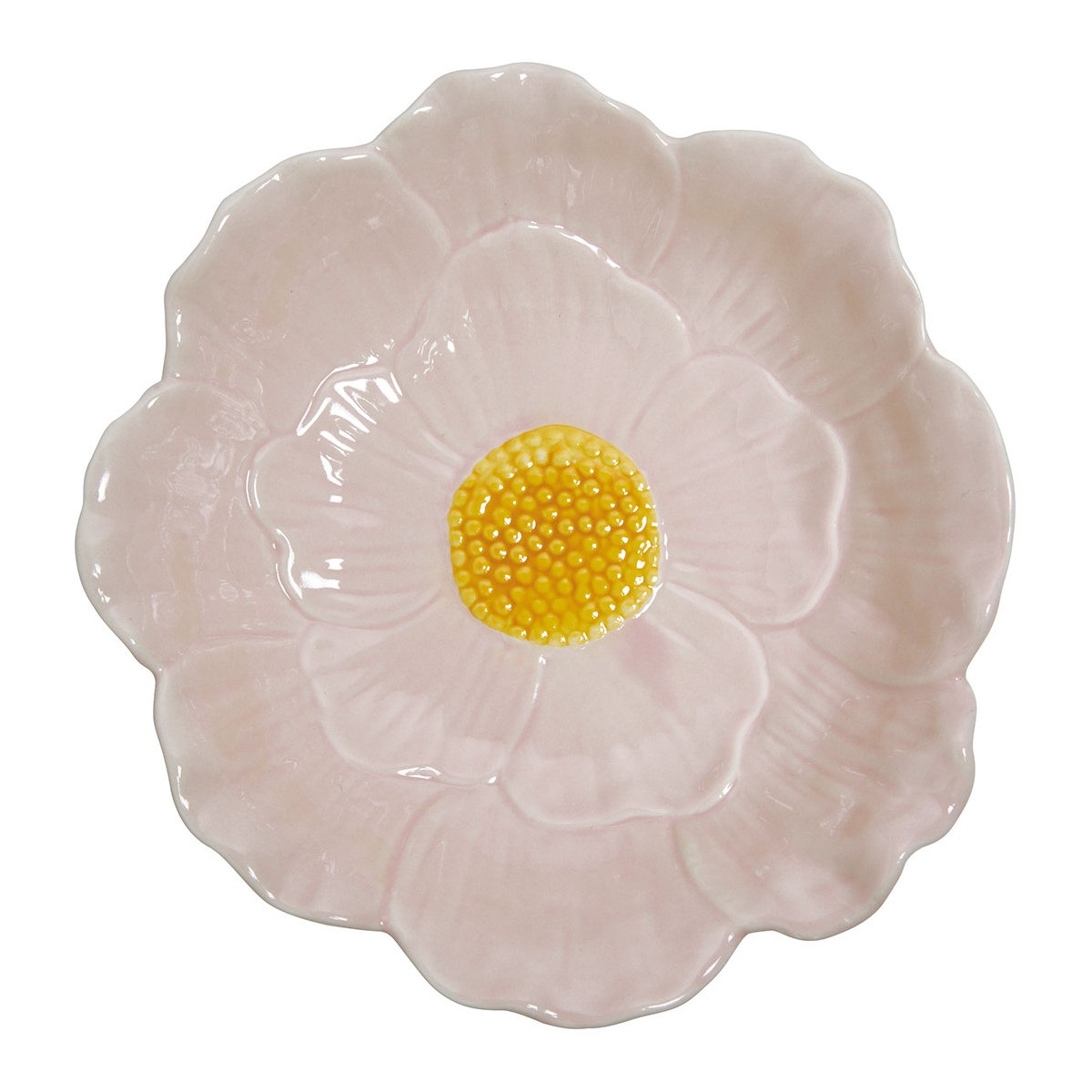 COUPELLE TULIPE EN GRÈS ROSE CLAIR