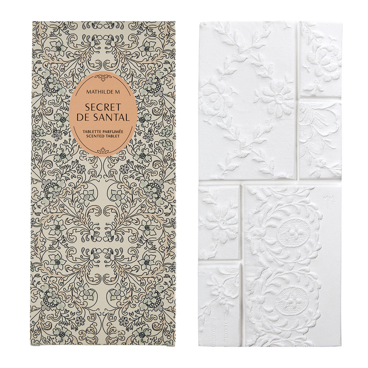 TABLETTE DENTELLES PARFUMEES SECRET DE SANTAL