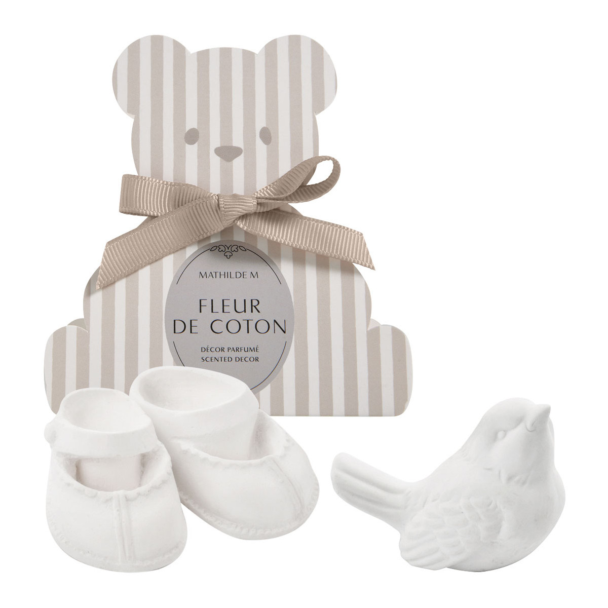 OURSON SURPRISES PARFUMÉES - FLEUR DE COTON