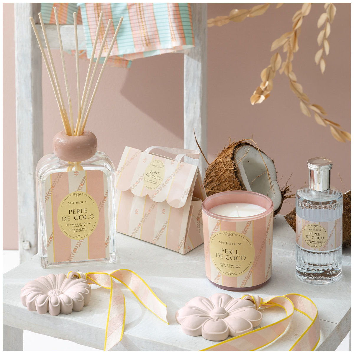 BOUGIE PARFUMÉE BAIN DE SOLEIL 160 G - PERLE DE COCO